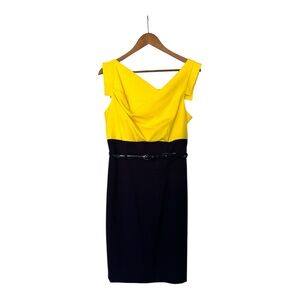 NWT* Alyx Limited dress yellow and navy blue